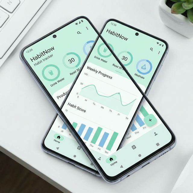 Android Habit Tracker - Material Design productivity app by Enes